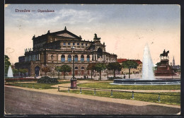 AK Dresden, Opernhaus  - Dresden