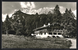 AK Ramsau Bei Berchtesgaden, Pension Haus Lärcheck  - Berchtesgaden