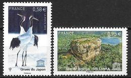 France 2013 Service N° 157/158 Neufs UNESCO à La Faciale - Mint/Hinged