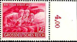Allemagne Poste N** Yv:824 Mi:908 Ein Volk Steht Auf Bord De Feuille - Unused Stamps