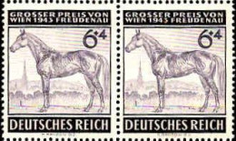 Allemagne Poste N** Yv:777 Mi:857 Grosser Preis Von Wien Paire - Unused Stamps