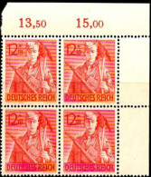 Allemagne Poste N** Yv:772 Mi:853 Soldat Bloc De 4 CdF (Petit Def.gomme) - Unused Stamps