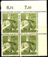 Allemagne Poste N** Yv:770 Mi:851 Paysan Bloc De 4 CdF - Unused Stamps