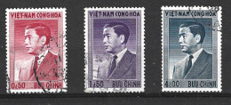 VIET-NAM DU SUD. Timbres Oblitérés De 1956. Président Ngo Din Diem. - Viêt-Nam