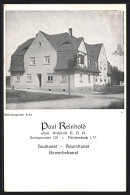 AK Reichenbach I. V., Paul Reinhold, Akad. Architekt B.D.A., Wohnhausgruppe Brunn  - Reichenbach I. Vogtl.