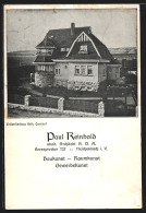 AK Cunsdorf / Vogtland, Einfamilienhaus Roth Von Paul Reinhold, Akad. Architekt  - Vogtland