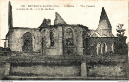 NÂ°7676 Z -cpa Bertonvillers -l'Ã©glise- - Sonstige & Ohne Zuordnung