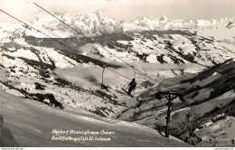 Delcampe - NÂ°7351 Z -cpsm Skidorf Hinterglemm Osterr - Wintersport