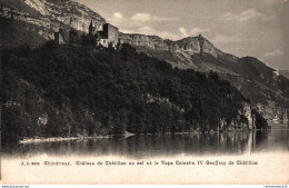 NÂ°7324 Z -cpa ChÃ¢teau De ChÃ¢tillon OÃ¹ Est NÃ© Le Pape Celestin- - Autres & Non Classés