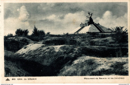 NÂ°7253 Z -cpa Environs De Souain -monument De Navarin Et Les TranchÃ©es- - Weltkrieg 1914-18