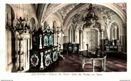 NÂ°7238 Z -cpsm Sintra -palacio Da Pena -sala De Visitas Ou Saxe - Lisboa