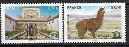 France 2010 Service N° 148/149 Neufs UNESCO à La Faciale - Mint/Hinged