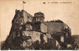 Delcampe - NÂ°7192 Z -cpa Lourdes -le ChÃ¢teau Fort- - Castillos