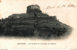 NÂ°7174 Z -cpa Les Ruines Du Chateau De Murols - Châteaux