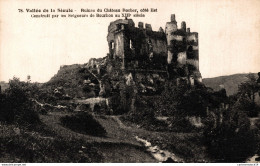NÂ°7177 Z -cpa Ruines Du ChÃ¢teau Rocher -vallÃ©e De La Sioule- - Châteaux