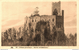 NÂ°7179 Z -cpa Ruine Spesbourg - Châteaux