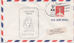 NÂ°1251 N -lettre (cover) -Andover Maine -Comsat- - Etats-Unis