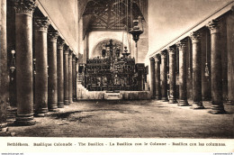 NÂ°7099 Z -cpa BethlÃ©hem -sasilique Colonade- - Palestine