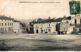 NÂ°8285 Z -cpa Champdeniers -place Du Champ De Foire- - Champdeniers Saint Denis