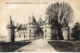 NÂ°8234 Z -cpa Chaumont Sur Loire -l'entrÃ©e- - Châteaux