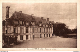 NÂ°8192 Z -cpa ChÃ¢teau D'Anet -faÃ§ade Sur La Cour- - Châteaux