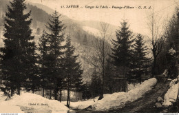 NÂ°8099 Z -cpa Gorges De L'Arly -paysage D'hiver- - Autres & Non Classés