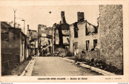 NÂ°8072 Z -cpa Oradour Sur Glane -route De Nieul- - Weltkrieg 1939-45