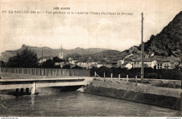 NÂ°8081 Z -cpa La Saulce -vue GÃ©nÃ©rale Et Le Canal De L'usine Ã©lectrique De Beynon- - Autres & Non Classés