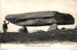 NÂ°8012 Z -cpa Locmariaquer -dolmen Des Marchands- - Dolmen & Menhire