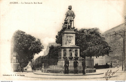 NÂ°8017 Z -cpa Angers -la Statue Du Roi RenÃ©- - Angers