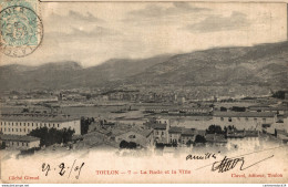 NÂ°7905 Z -cpa Toulon -la Rade Et La Ville- - Toulon