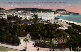NÂ°7912 Z -cpa Nice -perspective Des Nouveau Jardins Et Le Casino Municipal- - Sonstige & Ohne Zuordnung