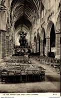 NÂ°7735 Z -cpa London -the Nave Towards Quire Screen, Exeeter Cathedral- - Autres & Non Classés