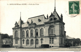 NÂ°7687 Z -cpa Boulogne Sur Seine -salle Des FÃªtes- - Boulogne Billancourt