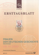 Germany Deutschland 2000-49 Frauen, Käte Strobel, German Politician, Canceled In Bonn - 1991-2000