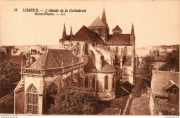 NÂ°8790 Z -cpa Lisieux -l'abside De La CathÃ©drale- - Lisieux