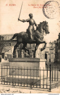 NÂ°8655 Z -cpa Reims -la Statue De Jeanne D'Arc- - Reims