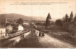 NÂ°8685 Z -cpa Cluny -rempart Nord- - Cluny