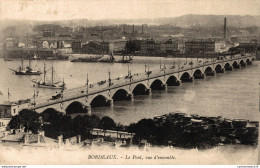 NÂ°8658 Z -cpa Bordeaux -le Pont Vue D'ensemble- - Bordeaux