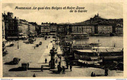 NÂ°8514 Z -cpa Marseille -le Quai Des Belges Et Notre Dame De La Garde- - Alter Hafen (Vieux Port), Saint-Victor, Le Panier