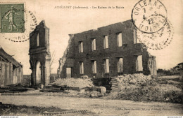 NÂ°8423 Z -cpa AprÃ©mont -les Ruines De La Mairie- - Autres & Non Classés