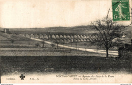 NÂ°8351 Z -cpa Pont Sur Yonne -aqueduc Des Eaux De La Vanne- - Bridges