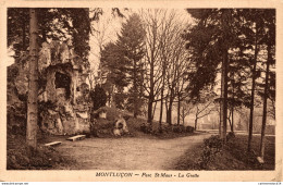 NÂ°8348 Z -cpa MontluÃ§on -parc St Maur -la Grotte- - Montlucon