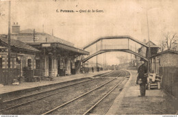 NÂ°8271 Z -cpa Puteaux -quai De La Gare- - Stations Without Trains