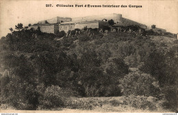 NÂ°9405 Z -cpa Ollioules -fort D'Evenos IntÃ©riuer Des Gorges- - Ollioules