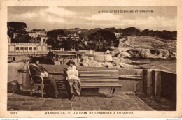 NÂ°9414 Z -cpa Marseille -un Coin De Corniche Ã  EndoumÃ©e- - Endoume, Roucas, Corniche, Strände