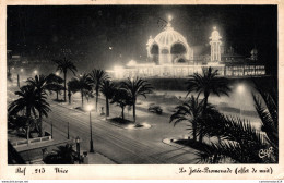 NÂ°9384 Z -cpa Nice -la JetÃ©e Promenade -effe De Nuit- - Nice La Nuit