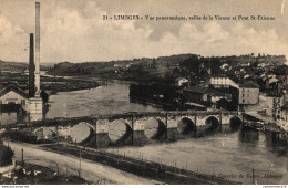 NÂ°9397 Z -cpa Limoges -vue Panoramique- - Limoges