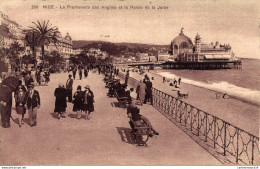 NÂ°9377 Z -cpa Nice -la Promenade Des Anglais- - Autres & Non Classés