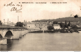 NÂ°9339 Z -cpa Meulan -quai Du Baillage- - Meulan